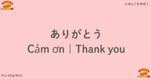 ありがとう｜Cảm ơn｜Thank you
